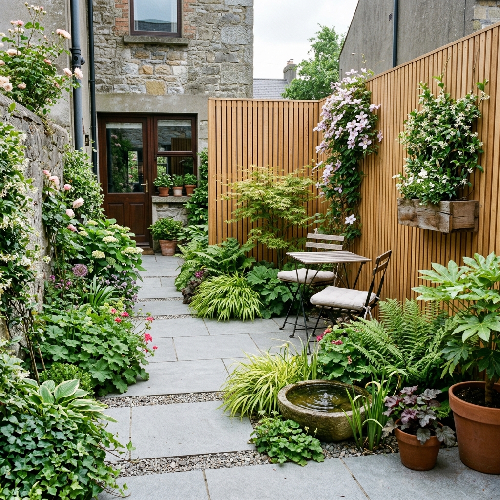 Courtyard planting