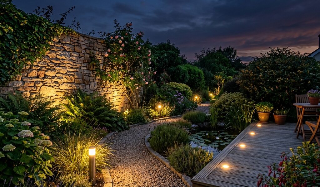 Evening Garden Lighting – Dublin