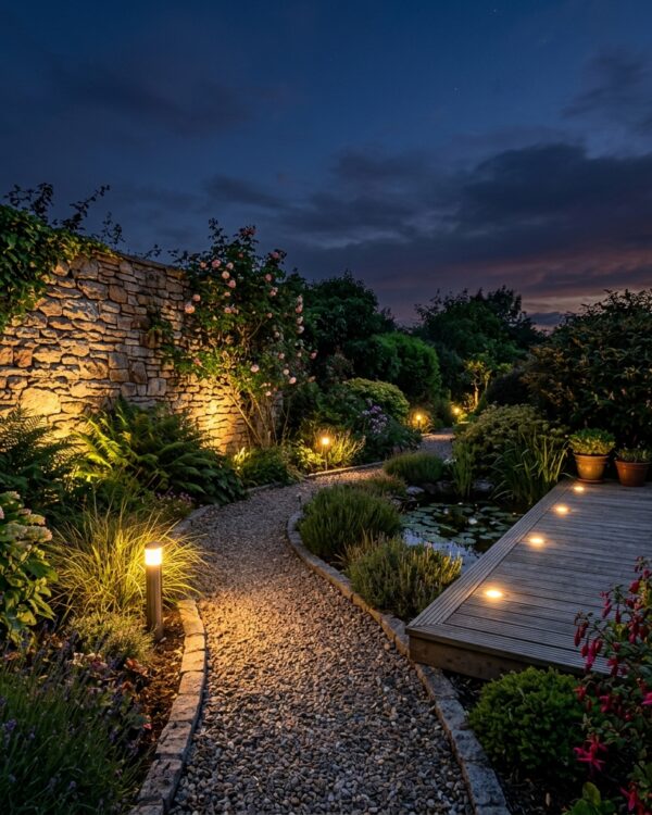 Evening Garden Lighting – Dublin